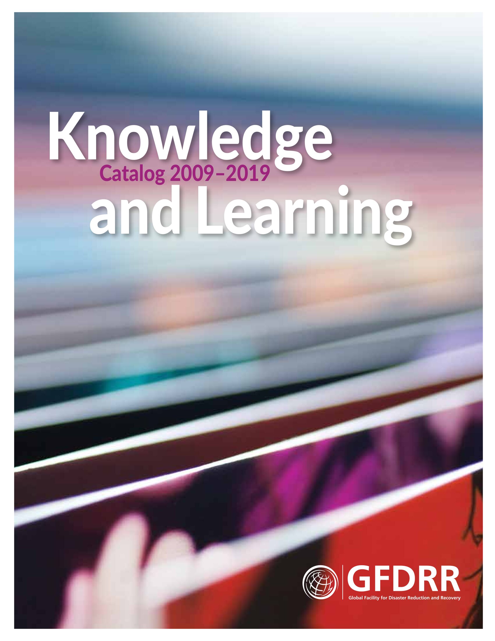 GFDRR Knowledge and Learning Catalog GFDRR